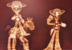 x-ray image of Toy Story characters